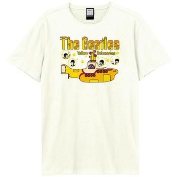 Amplified Clothing Camiseta manga larga Yellow Submarine Bubbles para mujer