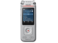 grabadora de voz - philips dvt4115 8 gb 36h grabacion 3 microfonos plata