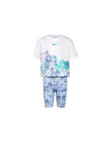 conjunto nike nkg flow-ral aop bike short se nina azul