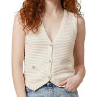 morgan chaqueta de punto gilet sans manches para mujer