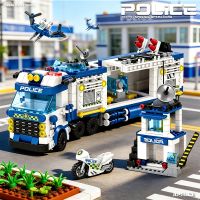 bloques de construccion de vehiculos swat bloques de construccion de coches de estacion de policia juguete para ninos regalo navideno para ninos