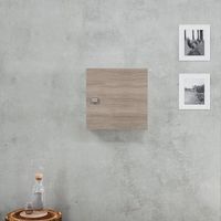 pensile bano reversible 45cm roble natural facile