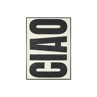 cuadro lienzo ps 103x45x143 ciao pintado mano