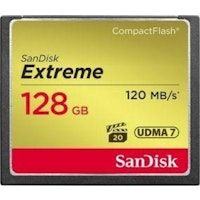 sandisk cf extreme 128gb 128gb compactflash memori