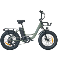 bicicleta electrica univercycle b5 bateria de 48 v 125 ah 20r autonomia de 80 km verde