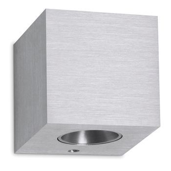 Exo Lighting - Aplique De Pared Brick Powerled 2x3w Al.