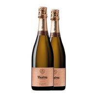 mestres elena rosat brut nature cava 75 cl 115 vol pack de 2 unidades