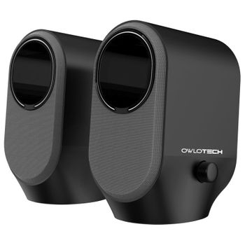 Owlotech Teralis Altavoces 2.0 Bluetooth 5.4 TWS 16W Negros