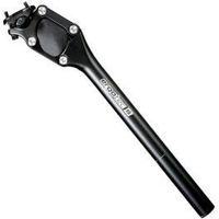 ergotec tija de sillin paralelogramo pm-705 316 350 mm aluminio negro