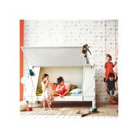 mathy by bols original kids tent cabin bed available in 26 colours - mathy atlantic blue