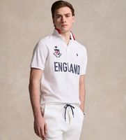 polo ralph lauren para hombre 710944668001 polo classic fit inglaterra blanco s casual algodon manga corta