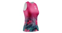 camiseta de tirantes otso singlet tropical dark  mujer