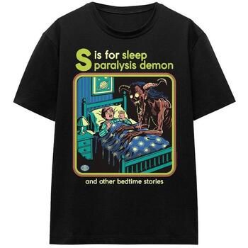 Steven Rhodes Camiseta Sleep Paralysis Den para mujer