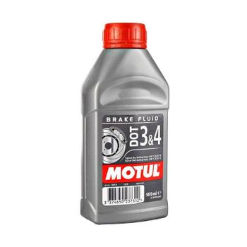 Líquido de frenos y embrague Motul DOT 3/4 0.5lt