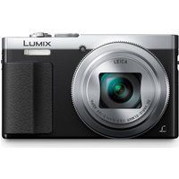 panasonic lumix dmc-tz70eb-s superzoom compact camera - silver silver