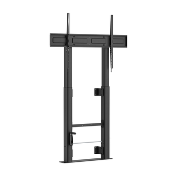 AISENS - SOPORTE SUELO CON MANIVELA Y FIJACION A PARED, TV 120KG DE 60-100, NEGRO