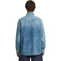 g-star raw camisa manga larga dakota regular fit faded para hombre