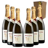martin codax sparkling albarino rias baixas - vino espumoso - pack 6 botellas 75 cl - 12 vol