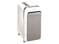 destructora de papel - fellowes lx221 microcorte 2x12 100 anti-atascos 30 litros capacidad blanco