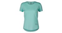 maillot de manga corta scott endurance tech azul para mujer