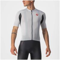 castelli superleggera 2 jersey - xl - silver gray