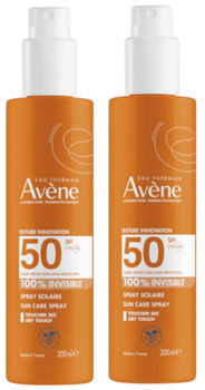 Avène Solar Alta Protección SPF50 Spray 2x200 ml