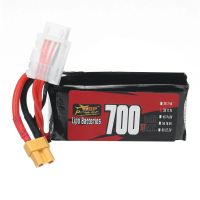 bateria lipo zop power 3s 111v 700mah 105c 777wh con enchufe xt30 para helicoptero rc avion dron de carreras fpv