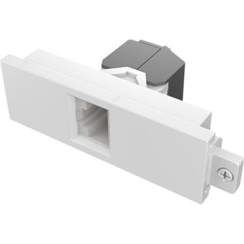 Enchufe de red Vision TC3 RJ45/KS Hembra Categoría 6a Oro Blanco