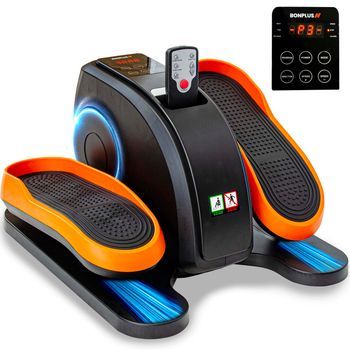 Mini Elíptica Eléctrica Bidireccional Ejercitador De Piernas Mando A Distancia Gimnasia Pasiva Bonplus