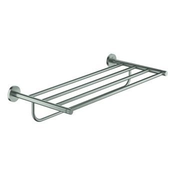 Toallero Múltiple Grohe Essentials, Supersteel Infinity Finish, 40800dc1