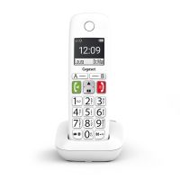 gigaset e290 telefono inalambrico teclas grandes blanco
