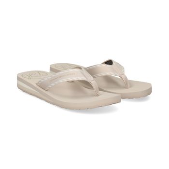 Tommy Hilfiger Chanclas Mujer - Beige Talla 36