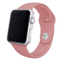 cool correa goma rosa para apple watch watch 3840 mm series 123456se