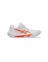 zapatillas de voleibol asics sky elite ff 3 mujer blancocoral