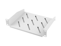 bandeja lanberg fija 1u 254x180mm hasta 20kg rack 10 gris