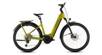 cube katmandu hybrid pro 800 easy entry bicicleta trekking electrica shimano deore deore xt 12s 800 wh 700 mm verde lagarto 2026