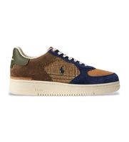 polo ralph lauren para hombre 809973703001 zapatillas masters court de ante y tweed multicolor 45 piel plano cordones casual