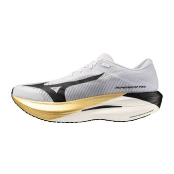 Zapatillas Mizuno Hyperwarp Pro Blanco Dorado SS26 Unisex, Talla 47 - EUR