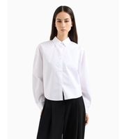 ax armani exchange para mujer xw001180af12812u0002 camisa de manga larga blanco m casual algodon
