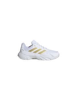 Zapatillas de Tenis adidas Courtjam Control 3 Mujer Blanco/Dorado/Blanco