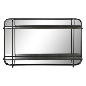 Espejo Metal 80x12x50 Negro