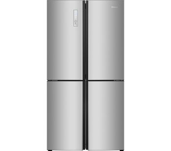 HISENSE RQ689N4BD1 Fridge Freezer - Silver, Silver