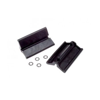 Park Tool - Gomas de repuesto 1960 para caballete PRS-3, accesorio esencial de mantenimiento y reparación de bicicletas para ciclistas aficionados y profesionales