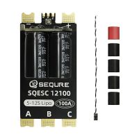 sequre 12100 variador de velocidad electronico brushless esc fuente de alimentacion de 5-12s 100a blheli32  am32 firmw