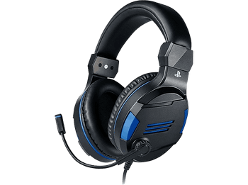 Auriculares gaming - Nacon BigBen Stereo Headset V3, De diadema, Para PS4/ PC, Micrófono, Negro