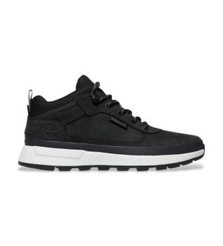 Timberland para hombre. TB1A2A580151 Zapatillas de piel Field Trekker negro (43), Plano, Cordones, Casual