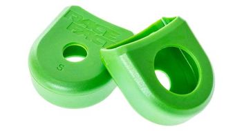 Race face alloy crank boot   verde