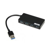 hub ibox 4 puertos usb 32 gen 1 5000 mbits iuh3f56 alimentacion dc