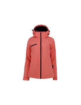 Chaqueta de Montaña Joluvi Toran Mujer Coral/Negro