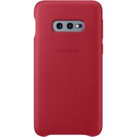 samsung leather cover roja para samsung galaxy s10e